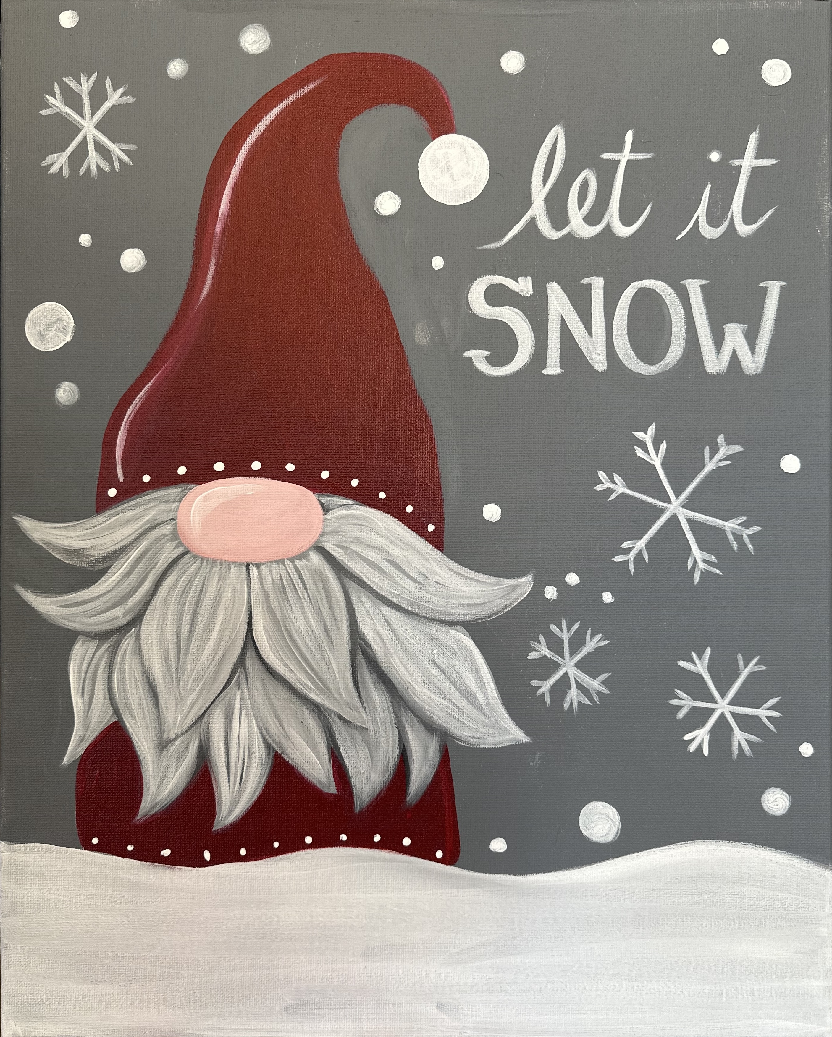Let it Snow Gnome